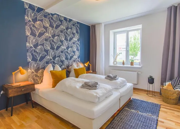 4-room Luxury - Close To Station, Free Parking, Kitchen Appartamento Lipsia