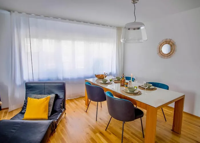 4-room Luxury - Close To Station, Free Parking, Kitchen * Lipsia