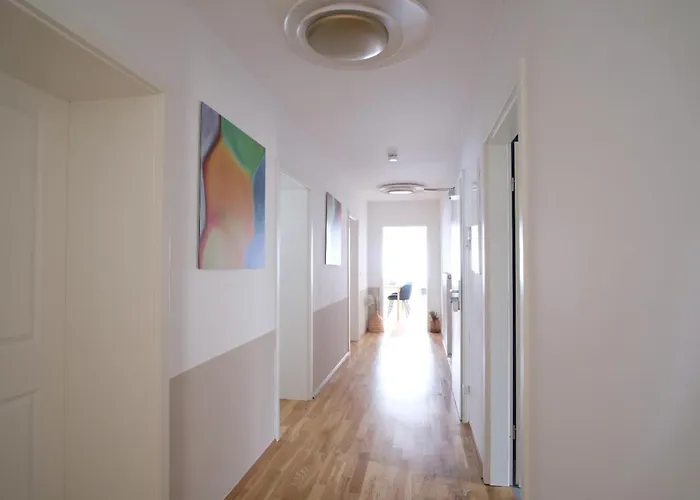 4-room Luxury - Close To Station, Free Parking, Kitchen * Lipsia